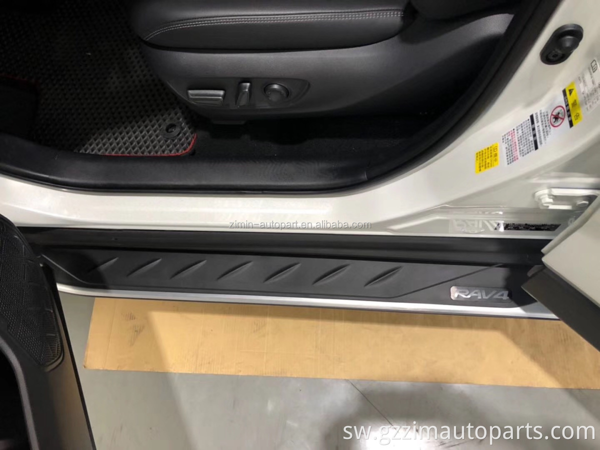 original quality new car side step pedal for rav4 2019